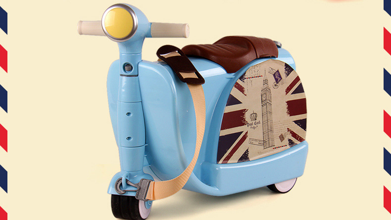 Kid's Scooter Luggage Suitcase Kid's Scooter Luggage Suitcase
