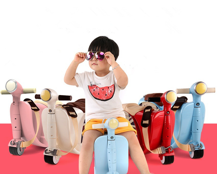 Kid's Scooter Luggage Suitcase Kid's Scooter Luggage Suitcase