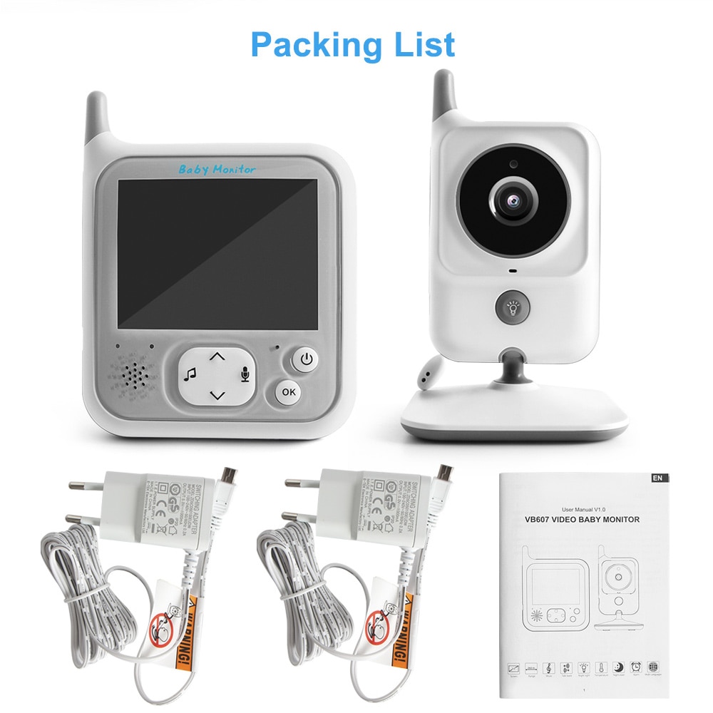 Wireless LCD Two-Way Audio Video Baby Monitor Wireless LCD Two-Way Audio Video Baby Monitor