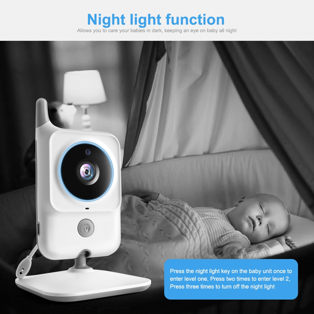 Wireless LCD Two-Way Audio Video Baby Monitor Wireless LCD Two-Way Audio Video Baby Monitor