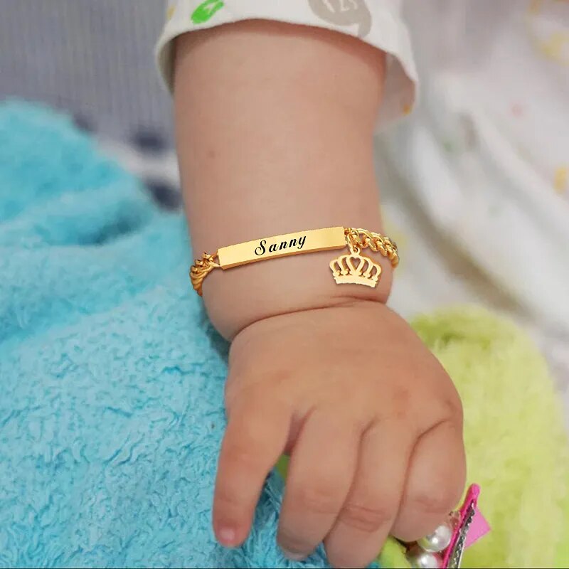 Customized Baby Name Bracelet Customized Baby Name Bracelet