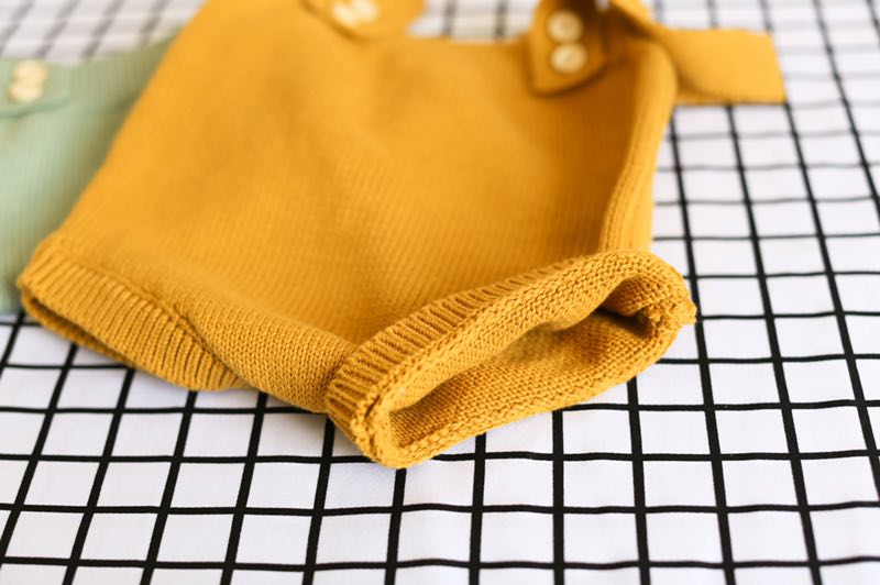 Solid Color Baby's Romper Solid Color Baby's Romper