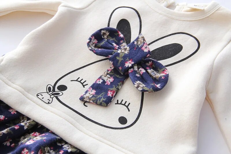 Baby Girl's Bunny Style Dress Baby Girl's Bunny Style Dress
