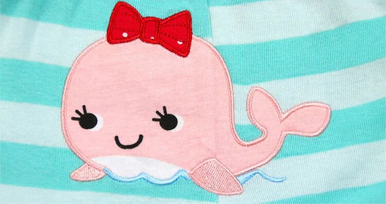 100% Cotton Baby's Pants with Cartoon Print