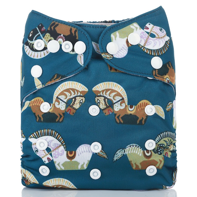 Baby's Animal Ptinted Diaper Baby's Animal Ptinted Diaper