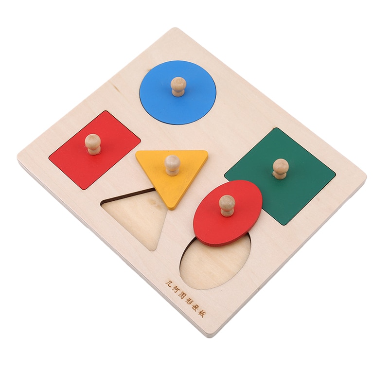 Wooden Geometric Puzzle For Baby Wooden Geometric Puzzle For Baby