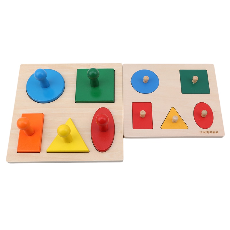 Wooden Geometric Puzzle For Baby Wooden Geometric Puzzle For Baby