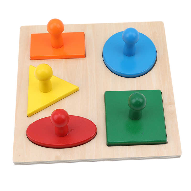 Wooden Geometric Puzzle For Baby Wooden Geometric Puzzle For Baby