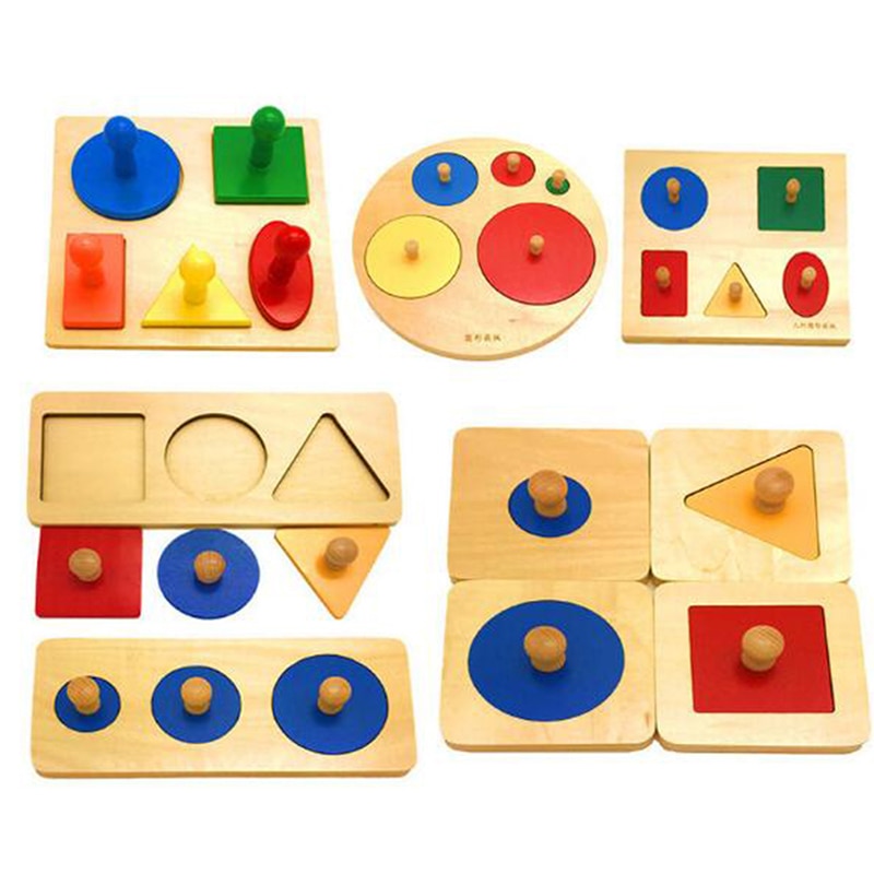 Wooden Geometric Puzzle For Baby Wooden Geometric Puzzle For Baby