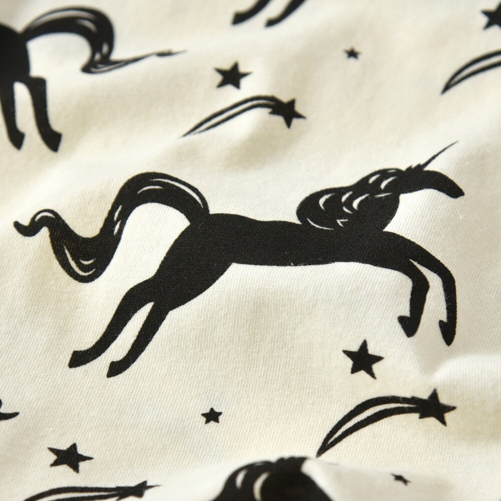 Baby Girl's Unicorn Romper, Pants and Headband 3 Pcs Set Baby Girl's Unicorn Romper, Pants and Headband 3 Pcs Set