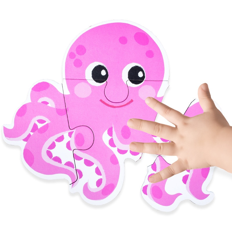 Baby's Wooden Educational Jigsaw Puzzle Baby's Wooden Educational Jigsaw Puzzle