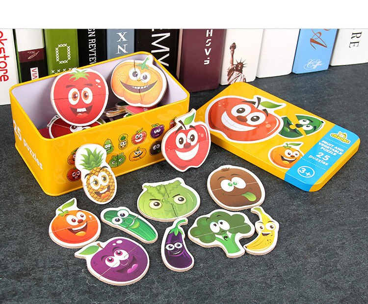 Baby's Wooden Educational Jigsaw Puzzle Baby's Wooden Educational Jigsaw Puzzle