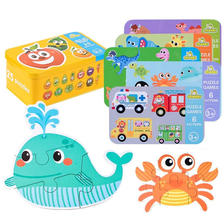 Baby's Wooden Educational Jigsaw Puzzle Baby's Wooden Educational Jigsaw Puzzle