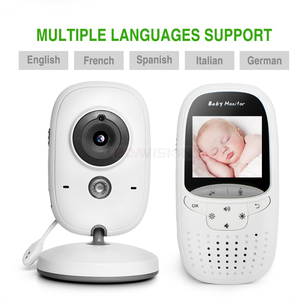 Baby Monitor with IR Night Vision and Music