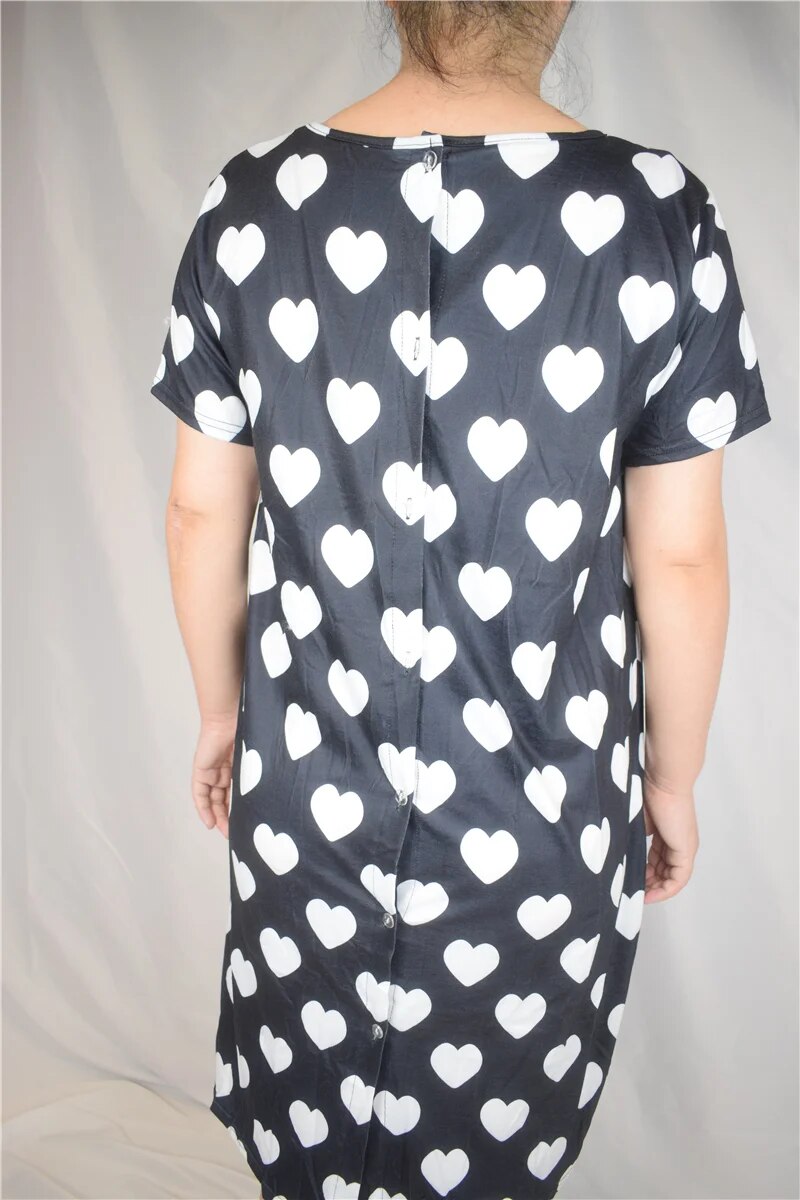 Maternity Pyjamas Nightgown Breastfeeding Dress