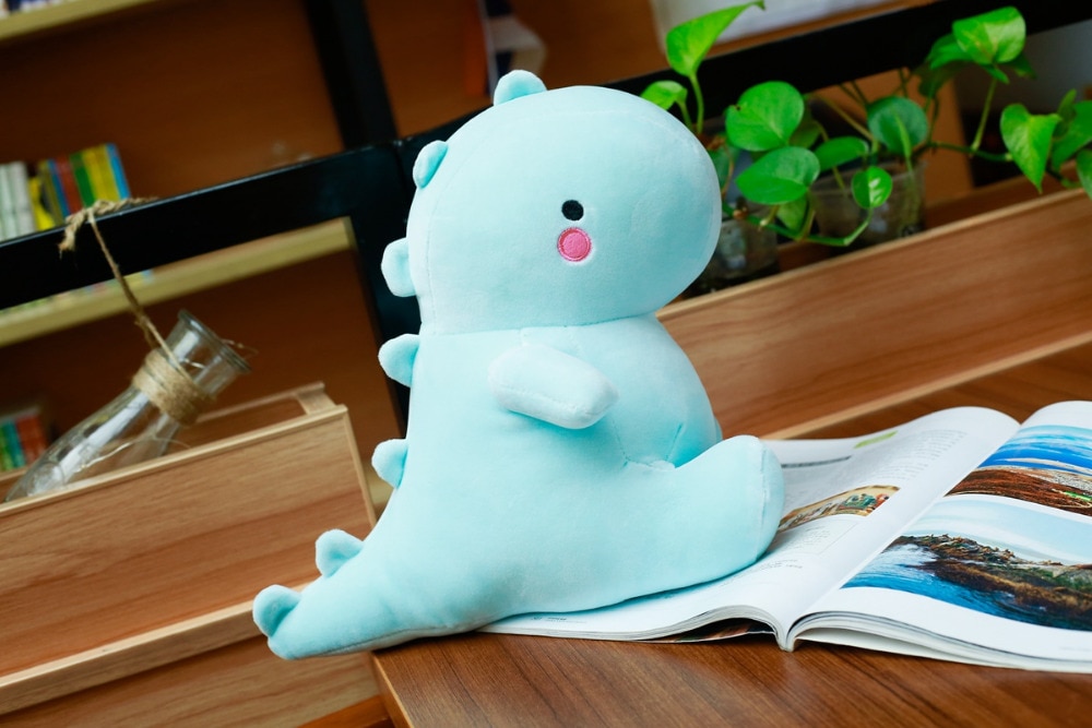 Ultra Soft Cartoon Pink / Blue Dinosaur Plush Stuffed Toy for Kids Ultra Soft Cartoon Pink / Blue Dinosaur Plush Stuffed Toy for Kids
