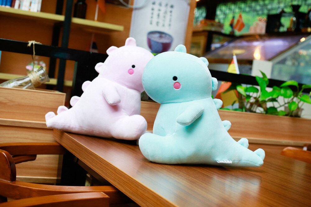 Ultra Soft Cartoon Pink / Blue Dinosaur Plush Stuffed Toy for Kids Ultra Soft Cartoon Pink / Blue Dinosaur Plush Stuffed Toy for Kids