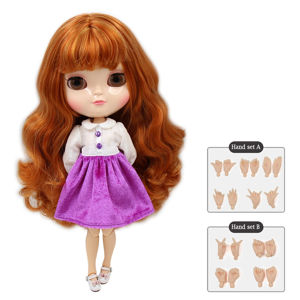 Colorful Hair Plastic Blyth Dolls with Joint Body for Kids Colorful Hair Plastic Blyth Dolls with Joint Body for Kids