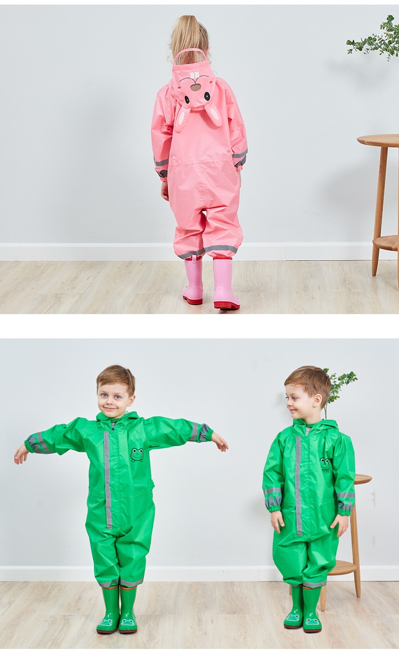 Animal Themed Kids Raincoat Animal Themed Kids Raincoat