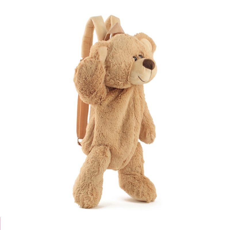 3Plush Teddy Bear Backpack for Kids