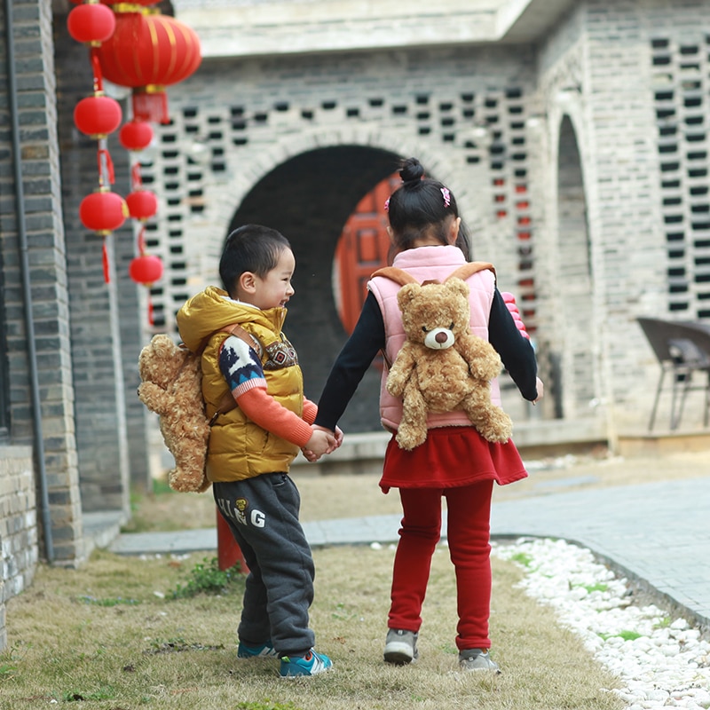 3Plush Teddy Bear Backpack for Kids