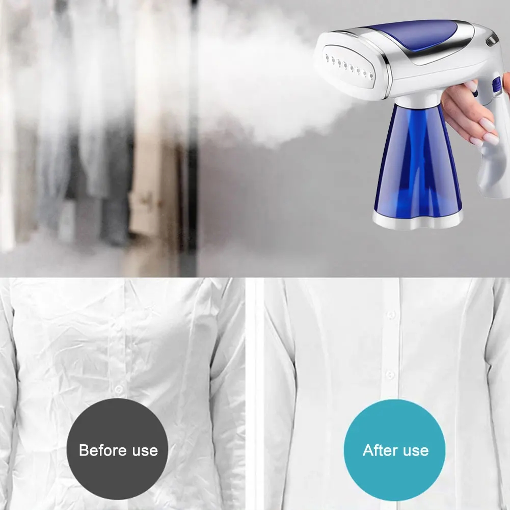 1600W Powerful Garment Steamer Portable Steam Iron Home Travel Clothes Ironing 1600W Powerful Garment Steamer Portable Steam Iron Home Travel Clothes Ironing