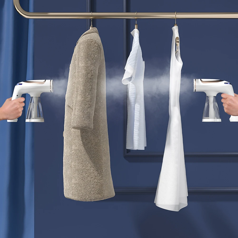 1600W Powerful Garment Steamer Portable Steam Iron Home Travel Clothes Ironing 1600W Powerful Garment Steamer Portable Steam Iron Home Travel Clothes Ironing