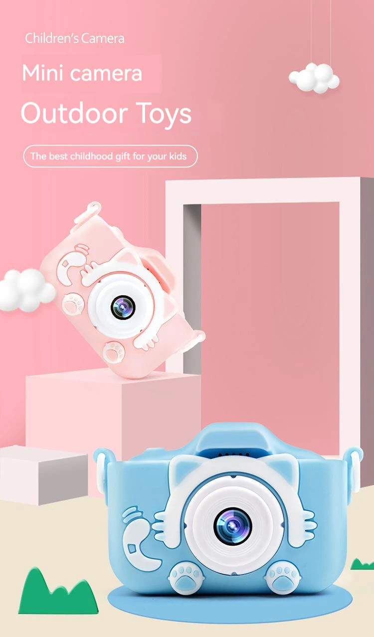 Children Camera Selfie 1080P HD Screen Dual Camera for Kids Outdoor Toys Birthday Gifts Camara Fotos Infantil juguetes niñas Children Camera Selfie 1080P HD Screen Dual Camera for Kids Outdoor Toys Birthday Gifts Camara Fotos Infantil juguetes niñas