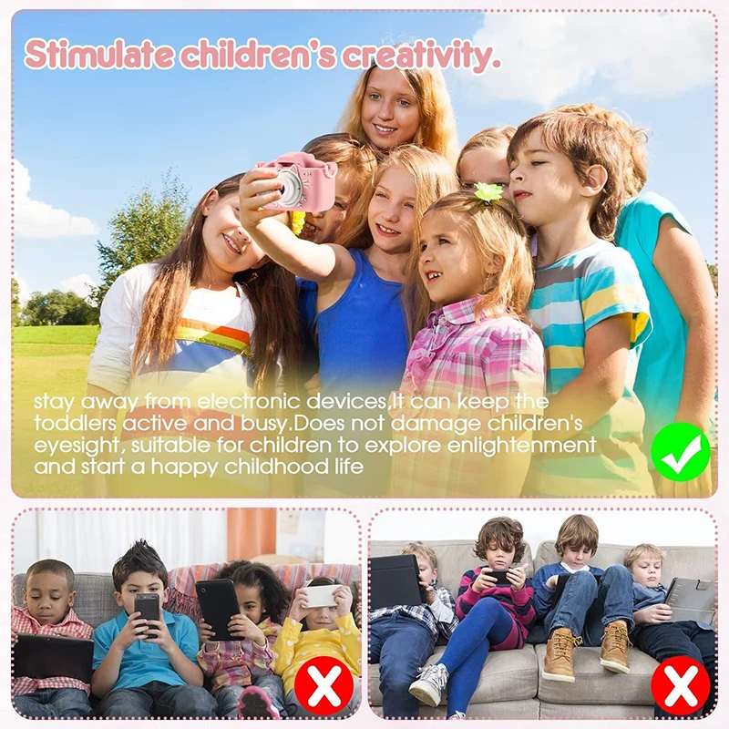 Children Camera Selfie 1080P HD Screen Dual Camera for Kids Outdoor Toys Birthday Gifts Camara Fotos Infantil juguetes niñas Children Camera Selfie 1080P HD Screen Dual Camera for Kids Outdoor Toys Birthday Gifts Camara Fotos Infantil juguetes niñas