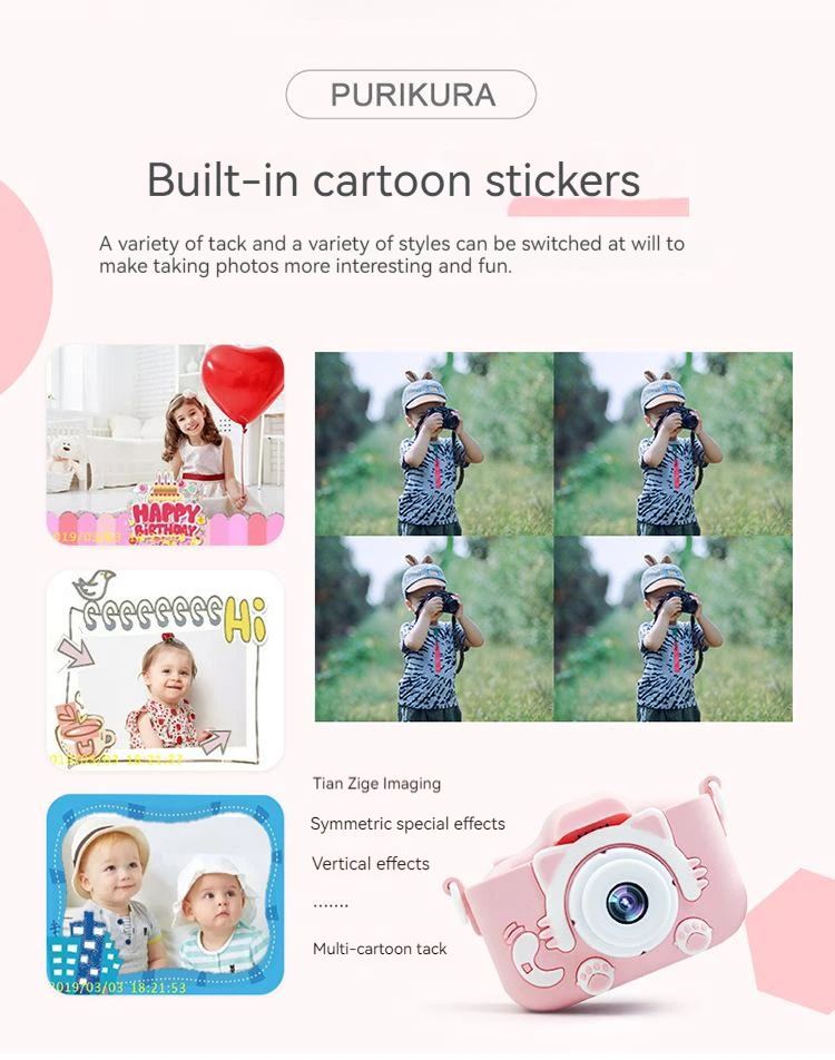 Children Camera Selfie 1080P HD Screen Dual Camera for Kids Outdoor Toys Birthday Gifts Camara Fotos Infantil juguetes niñas Children Camera Selfie 1080P HD Screen Dual Camera for Kids Outdoor Toys Birthday Gifts Camara Fotos Infantil juguetes niñas