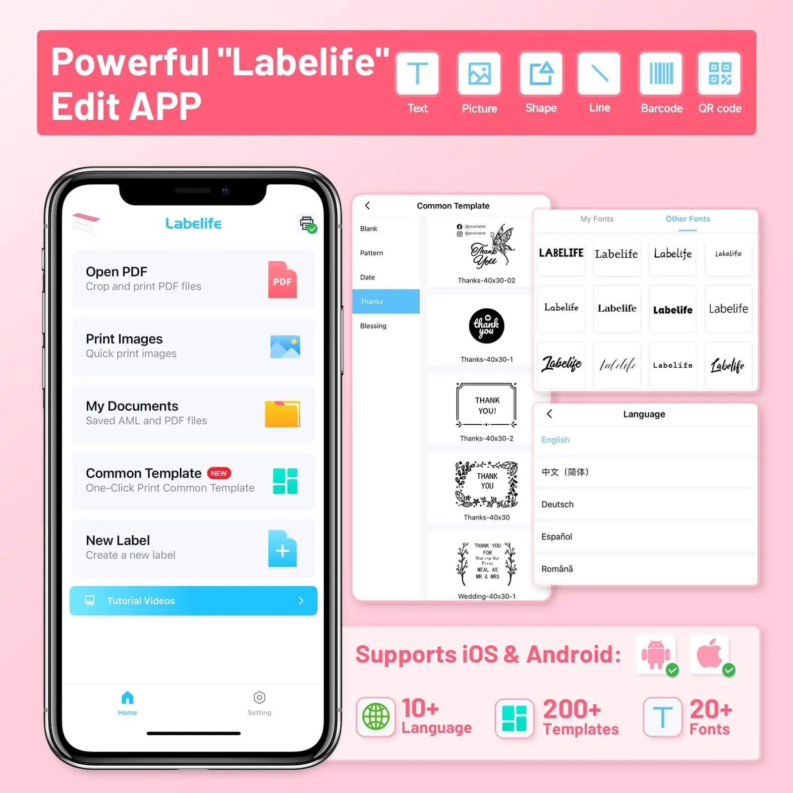 Phomemo 241 Bluetooth Thermal Label Printer Wireless Small Shipping Label Printer 4X6 Compatible with iPhone Android Mac Window Phomemo 241 Bluetooth Thermal Label Printer Wireless Small Shipping Label Printer 4X6 Compatible with iPhone Android Mac Window