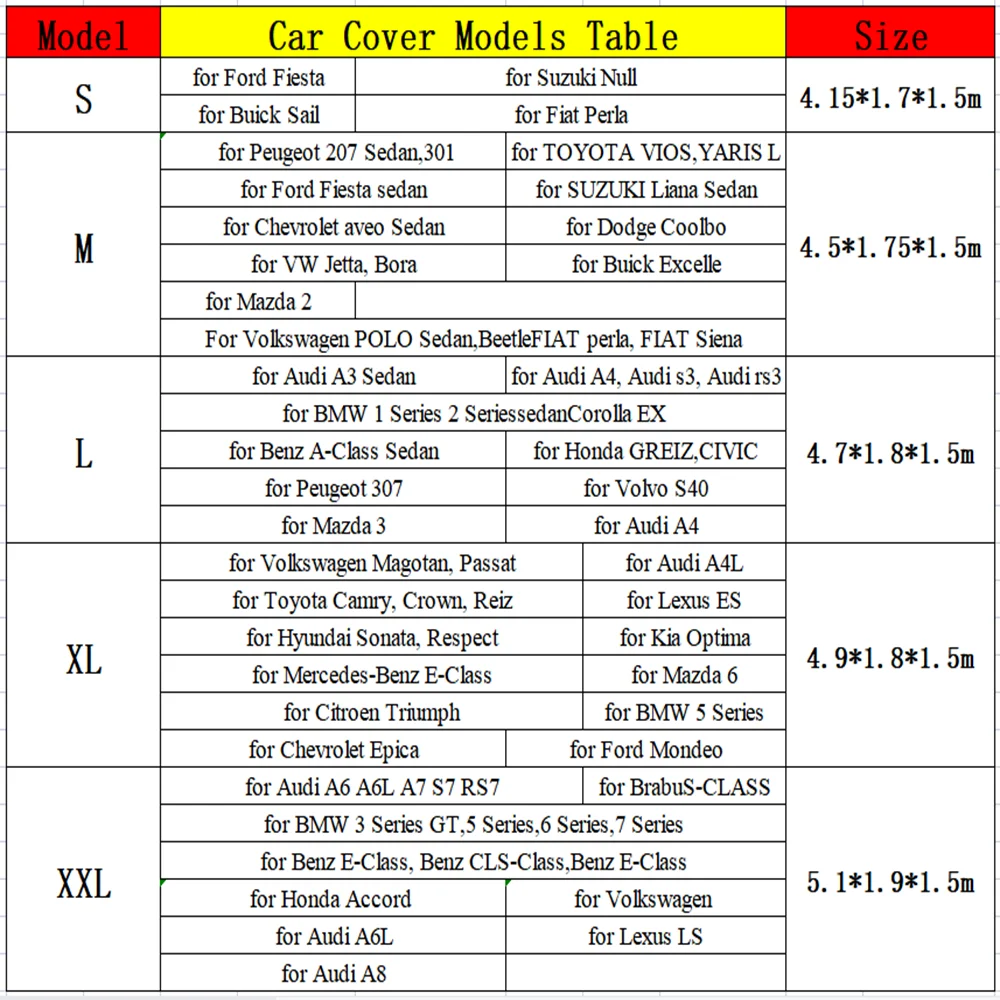 Universal Car Cover Full Cover Outdoor Indoor UV Protection Sunscreen Heat Protection Dustproof Scratch-Resistant Sedan M-XXL Universal Car Cover Full Cover Outdoor Indoor UV Protection Sunscreen Heat Protection Dustproof Scratch-Resistant Sedan M-XXL