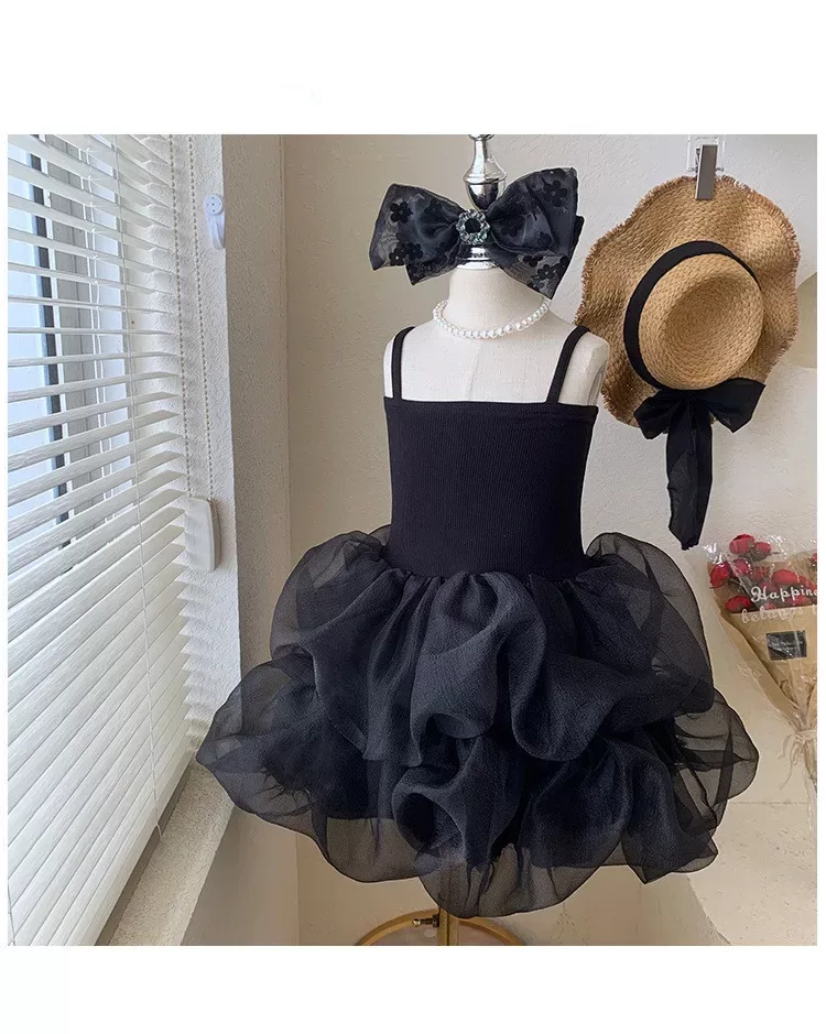 Summer Girls Dress Solid Children Clothing Princess Baby Girl Ballet Dress Slip Kids Sundress Vacation Dress Birthday Party Wear Summer Girls Dress Solid Children Clothing Princess Baby Girl Ballet Dress Slip Kids Sundress Vacation Dress Birthday Party Wear