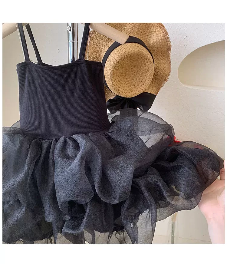 Summer Girls Dress Solid Children Clothing Princess Baby Girl Ballet Dress Slip Kids Sundress Vacation Dress Birthday Party Wear Summer Girls Dress Solid Children Clothing Princess Baby Girl Ballet Dress Slip Kids Sundress Vacation Dress Birthday Party Wear