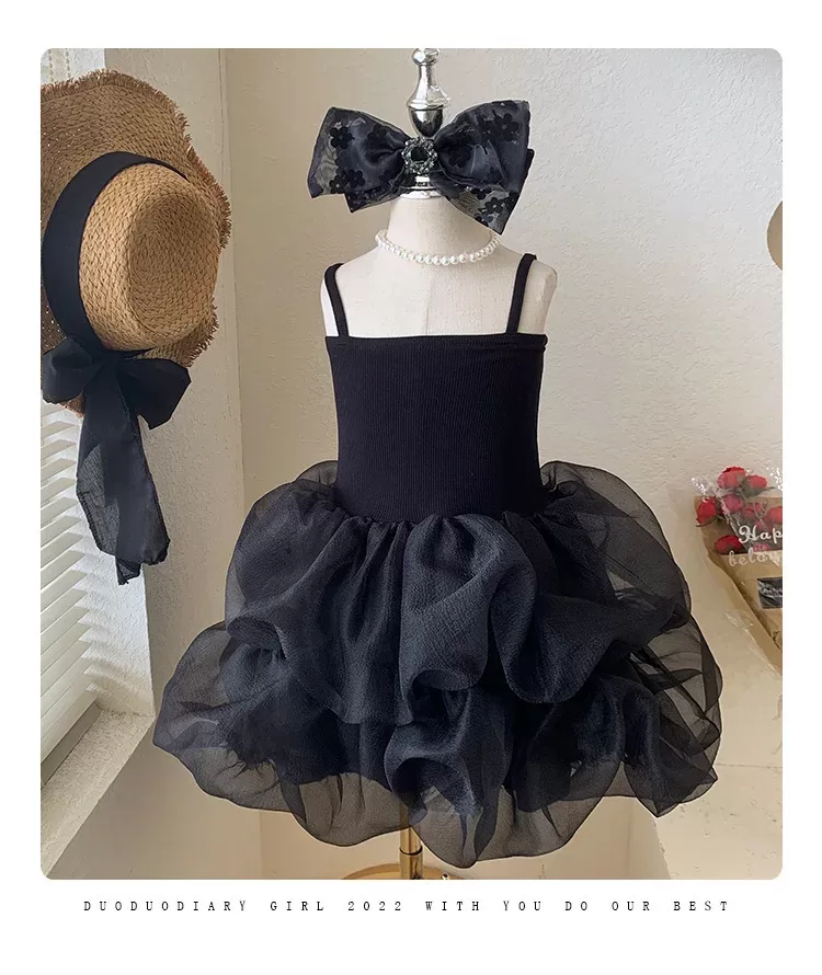 Summer Girls Dress Solid Children Clothing Princess Baby Girl Ballet Dress Slip Kids Sundress Vacation Dress Birthday Party Wear Summer Girls Dress Solid Children Clothing Princess Baby Girl Ballet Dress Slip Kids Sundress Vacation Dress Birthday Party Wear