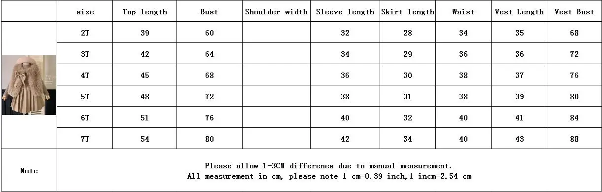 Winter Girls Clothing Sets Autumn Knitted Pullover+Faux Fur Vest +plush Leather Skirt Princess Party Children Clothes Suits 2-7Y