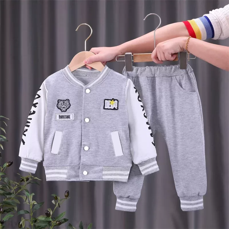 Girls Baseball Coats+Pants Children Long Sleeve Clothing Set Kids Boys Baby Autumn Fashion Tracksuit Outfit New Suit 1-4 Years Girls Baseball Coats+Pants Children Long Sleeve Clothing Set Kids Boys Baby Autumn Fashion Tracksuit Outfit New Suit 1-4 Years