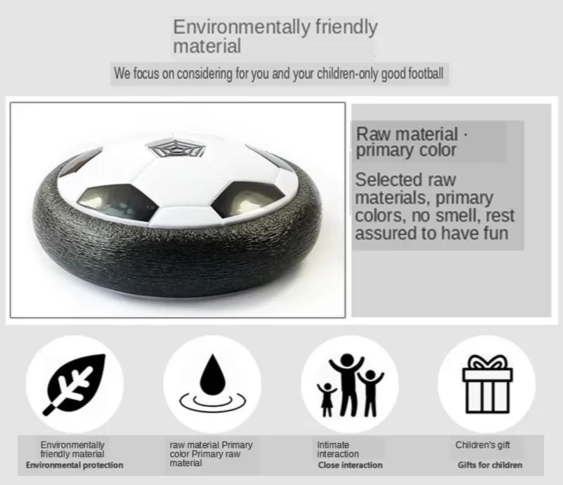 Hover Soccer Ball Toys for Children Electric Floating Football with LED Light Music Soccer Ball Outdoor Game Sport Toys for Kids Hover Soccer Ball Toys for Children Electric Floating Football with LED Light Music Soccer Ball Outdoor Game Sport Toys for Kids