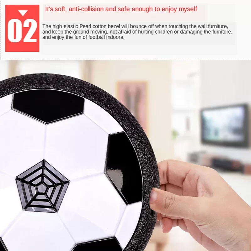 Hover Soccer Ball Toys for Children Electric Floating Football with LED Light Music Soccer Ball Outdoor Game Sport Toys for Kids Hover Soccer Ball Toys for Children Electric Floating Football with LED Light Music Soccer Ball Outdoor Game Sport Toys for Kids