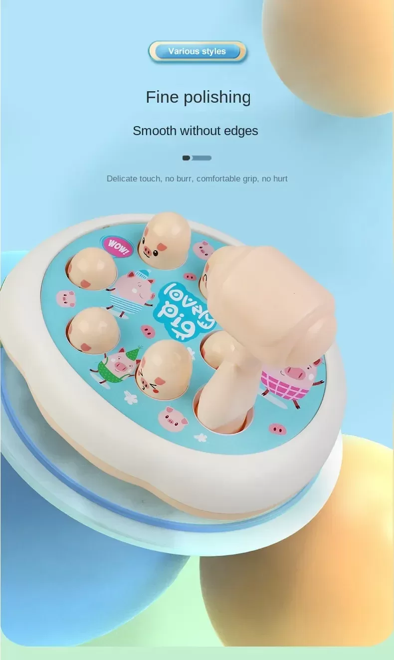 Cartoon Whac-A-Mole Montessori Baby Toy Toddler Educational Birthday Gift Animal Theme Knocking Game Parent Child Board Game Boy Cartoon Whac-A-Mole Montessori Baby Toy Toddler Educational Birthday Gift Animal Theme Knocking Game Parent Child Board Game Boy