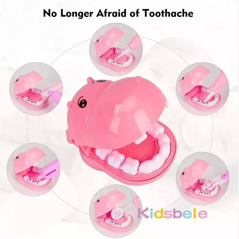 Medical Toy Kids Doctor Pretend Role Play Kit 44PCS Simulation Dentist Box Girls Educational Game Toys For Children Stethoscope Medical Toy Kids Doctor Pretend Role Play Kit 44PCS Simulation Dentist Box Girls Educational Game Toys For Children Stethoscope