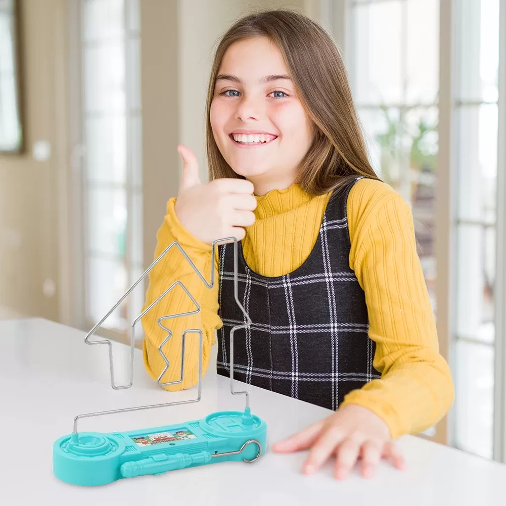 Electric Shock Wire Maze Creative Game Concentration Exercises Touch Maze Wire Board Toy for Children Gift Supplies Electric Shock Wire Maze Creative Game Concentration Exercises Touch Maze Wire Board Toy for Children Gift Supplies