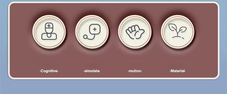 9PCS Simulation Dentist Play Set  Baby Dental Doctor Medical Kit Pretend Toy for Kids Hygienic Habbit Cultivation Role Play Game