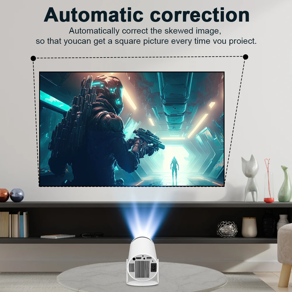 Magcubic Projector HY300 PRO 4K Android 11 Dual Wifi6 260ANSI Allwinner H713 BT5.0 1080P 1280*720P Home Cinema Outdoor Projetor Magcubic Projector HY300 PRO 4K Android 11 Dual Wifi6 260ANSI Allwinner H713 BT5.0 1080P 1280*720P Home Cinema Outdoor Projetor