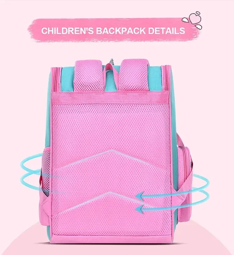 Shoulder Backpacks for Boys and Girls with Cute Unicorn Back To School Oxford Fabric Backpacks Shoulder Bag Cartoon Unicorn Book