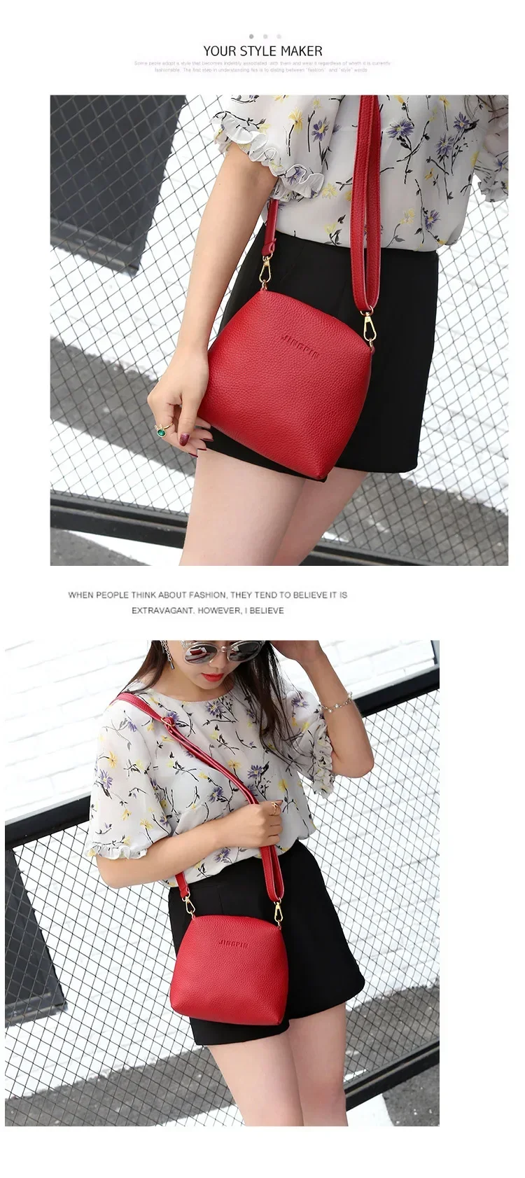 New 2023 New Large Capacity Lychee Pattern Handbags Women's European and American Retro Fashion Tassel Four-Piece Women's Bag New 2023 New Large Capacity Lychee Pattern Handbags Women's European and American Retro Fashion Tassel Four-Piece Women's Bag