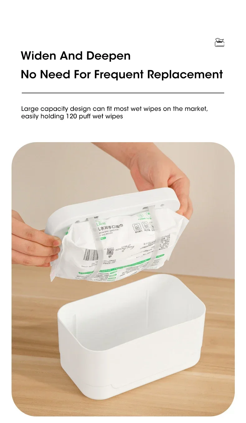 Baby Wipe Warmer Heater Baby Wet Wipes Warmer Dispenser with LED Display USB Powered Baby Wipe Warmer Napkin Heating Box Home